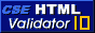 This web page verified by CSE HTML Validator Pro 10.0!